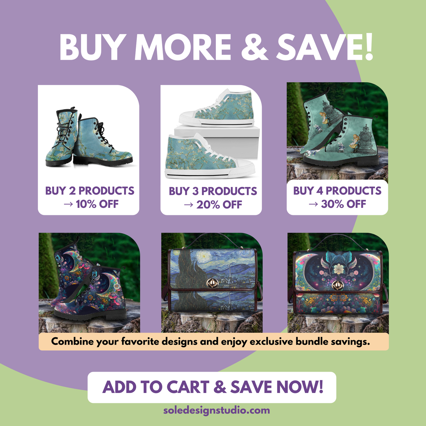 Vintage Van Gogh Almond Blossom Women's High Top Sneakers