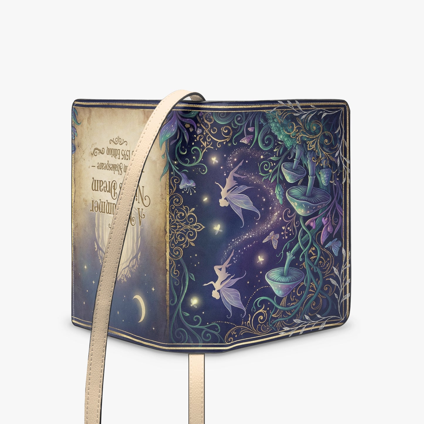a midsummer night's dream shakespeare book-shaped bag gifts for readers – Sole Design Studio