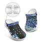 Vincent Van Gogh's Starry Night Women's Height Increasing Clogs