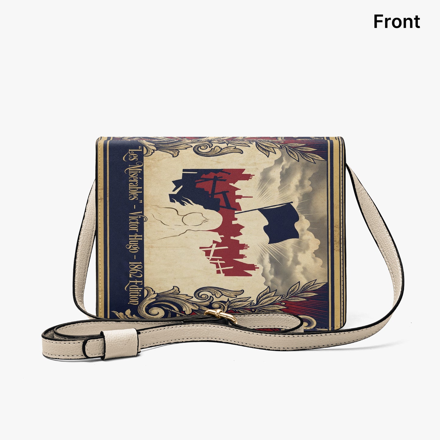 les miserables victor hugo book lovers gift crossbody bag – Sole Design Studio