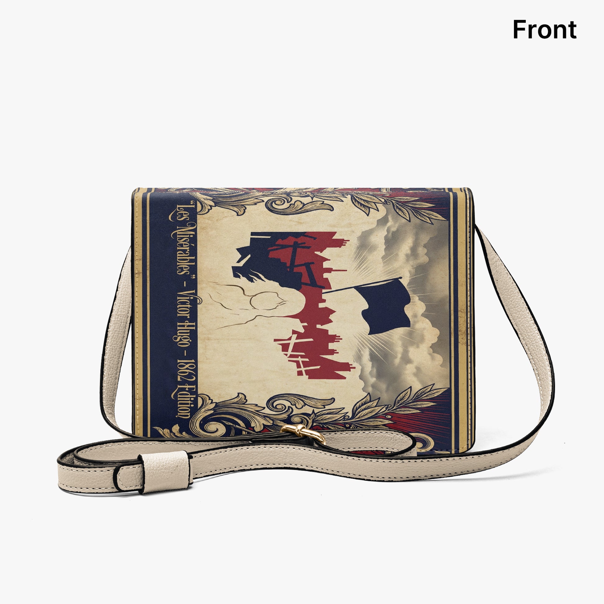les miserables victor hugo book lovers gift crossbody bag – Sole Design Studio