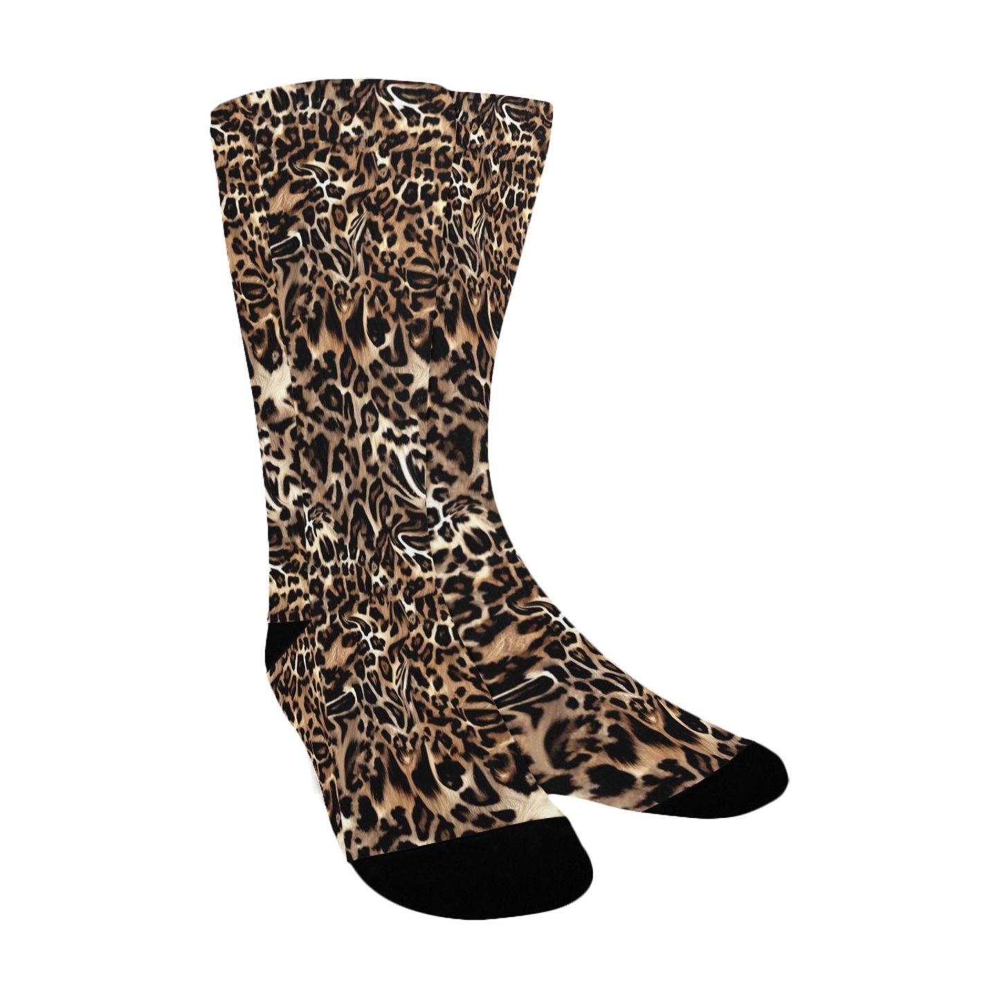 Leopard Socks - Custom Socks for Women Made in USA