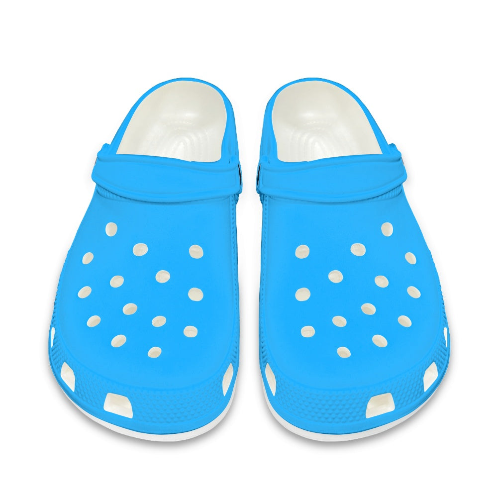 Sky Blue Women's Clogs Shoes