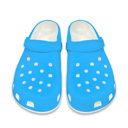 Sky Blue Women's Clogs Shoes