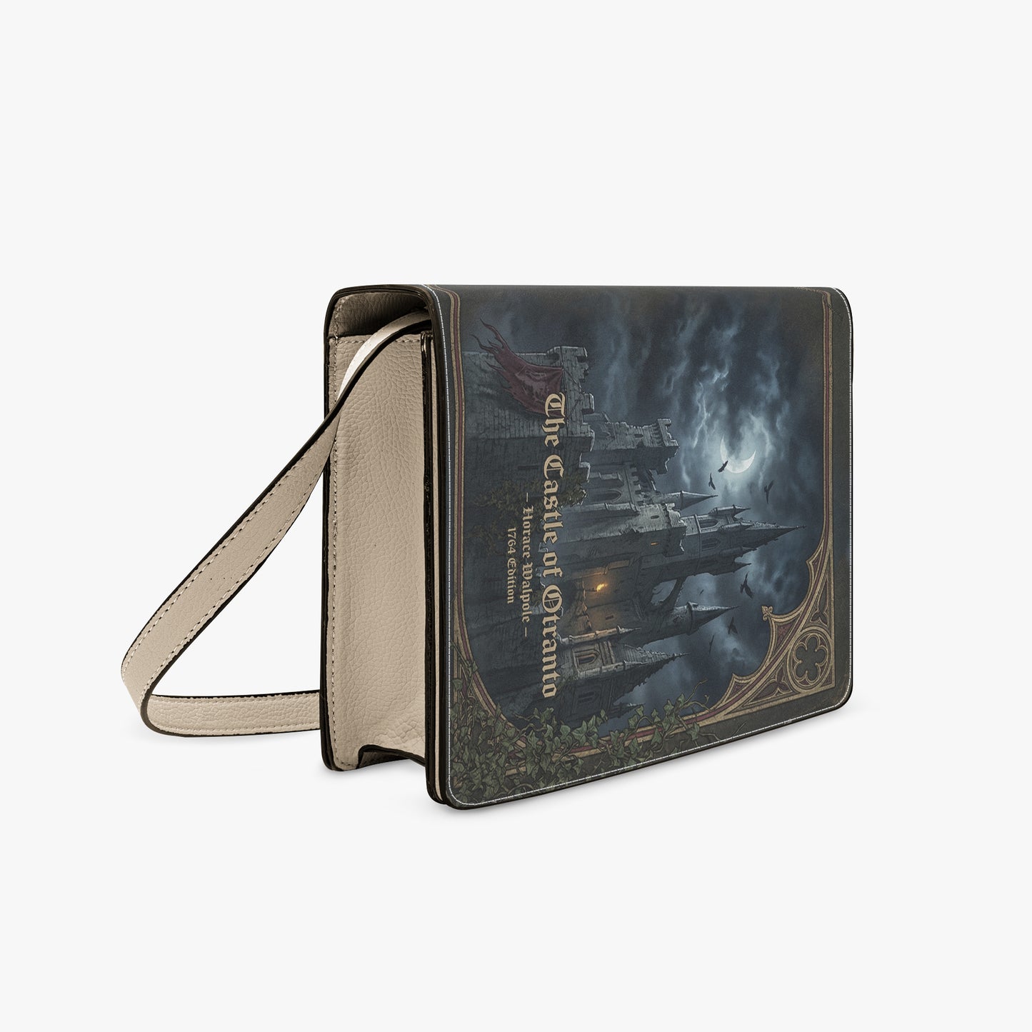 the castle of otranto horace walpole gothic literary crossbody bag for women – Sole Design Studio