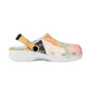 Soft Color Abstract Clogs for Women's