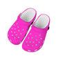 Hot Pink Women's Clogs