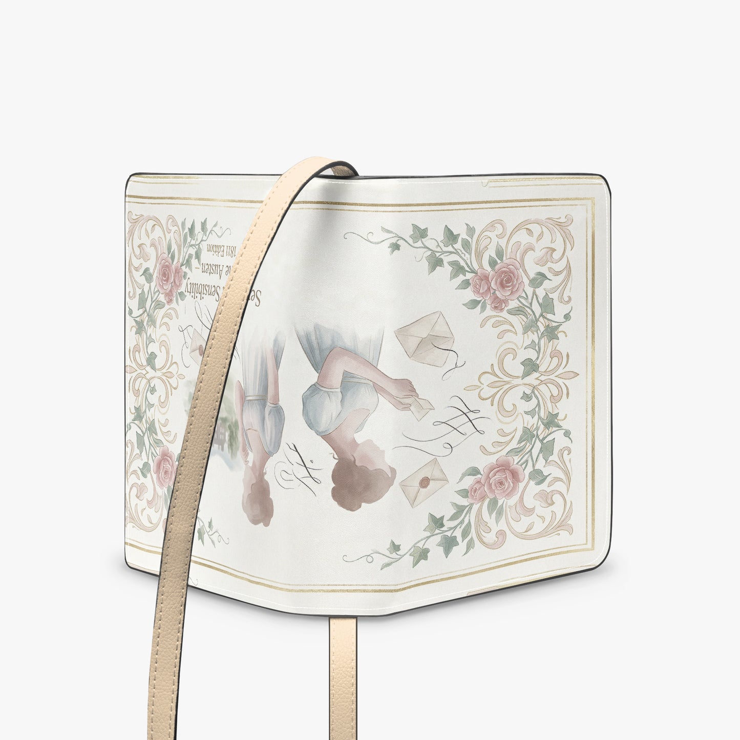 sense and sensibility jane austen book lovers gift crossbody bag – Sole Design Studio