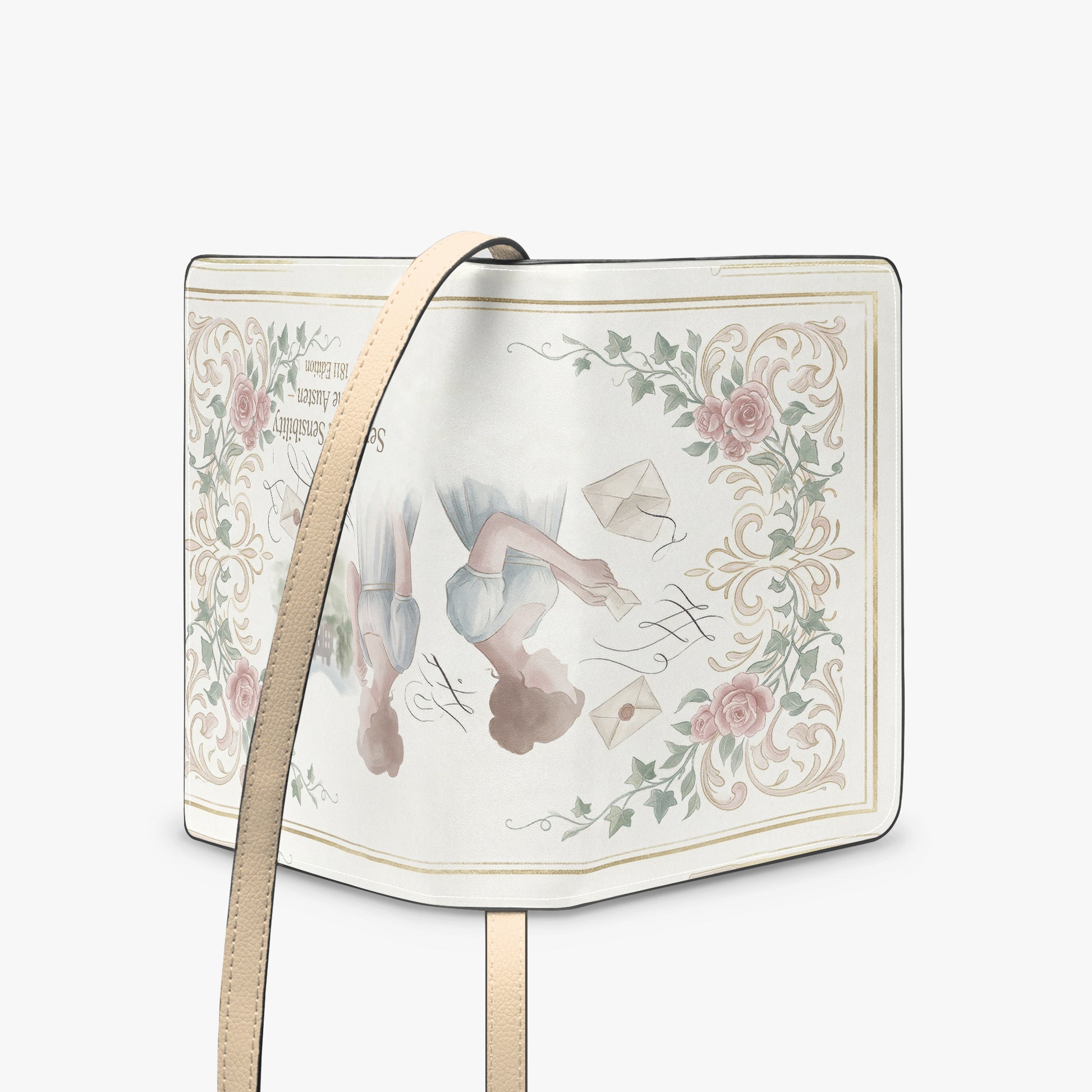 sense and sensibility jane austen book lovers gift crossbody bag – Sole Design Studio