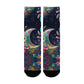 sleepy garden women's crew socks – Sole Design Studio