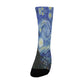 vincent van gogh's starry night women's crew socks – Sole Design Studio