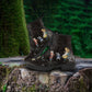 Alice in Wonderland #2 Women's Vegan Leather Combat Boots