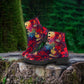 Alice in Wonderland #3 Women's Vegan Leather Combat Boots