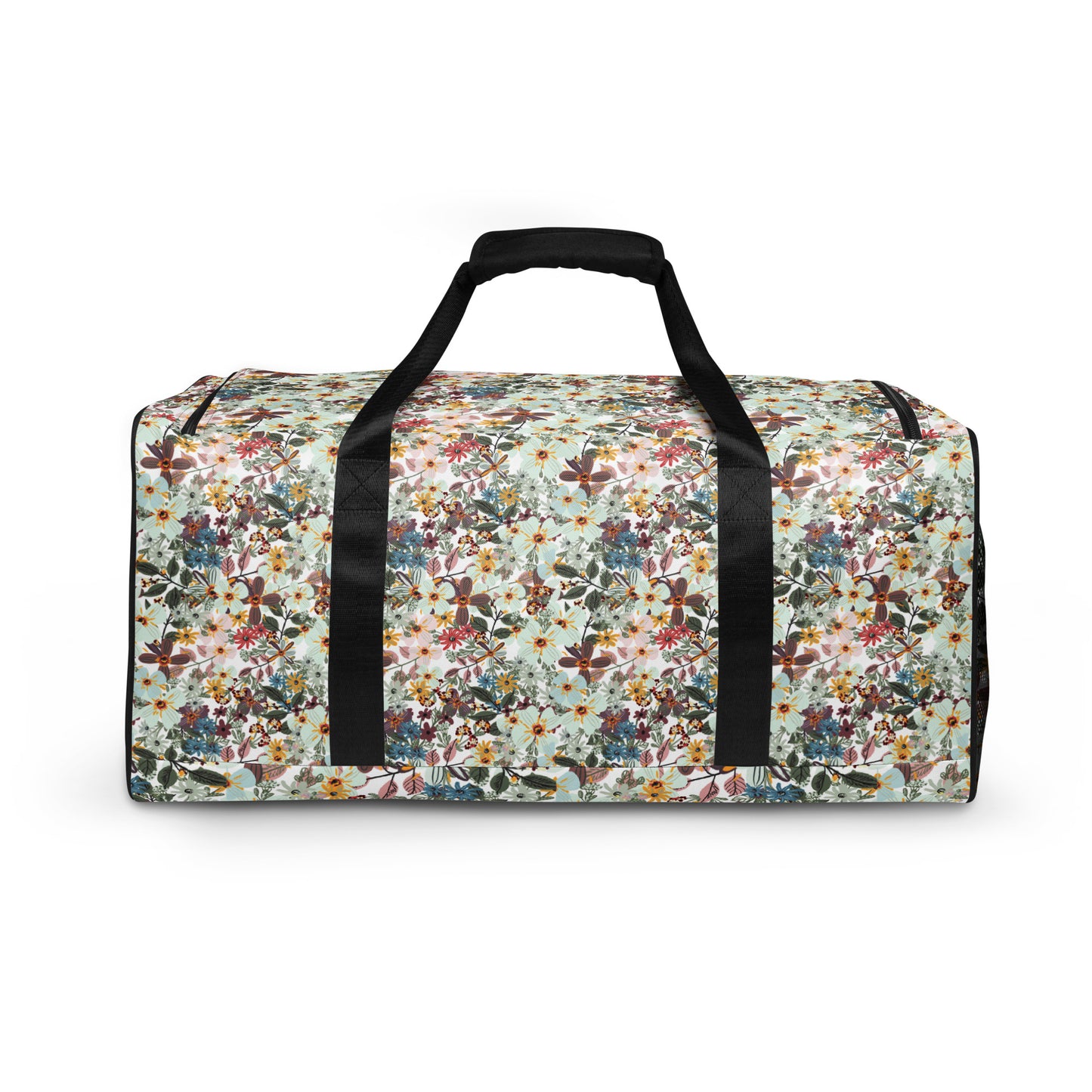 Beautiful Floral Duffle Bag