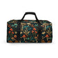 Mystical Mushroom Boho Duffle Bag