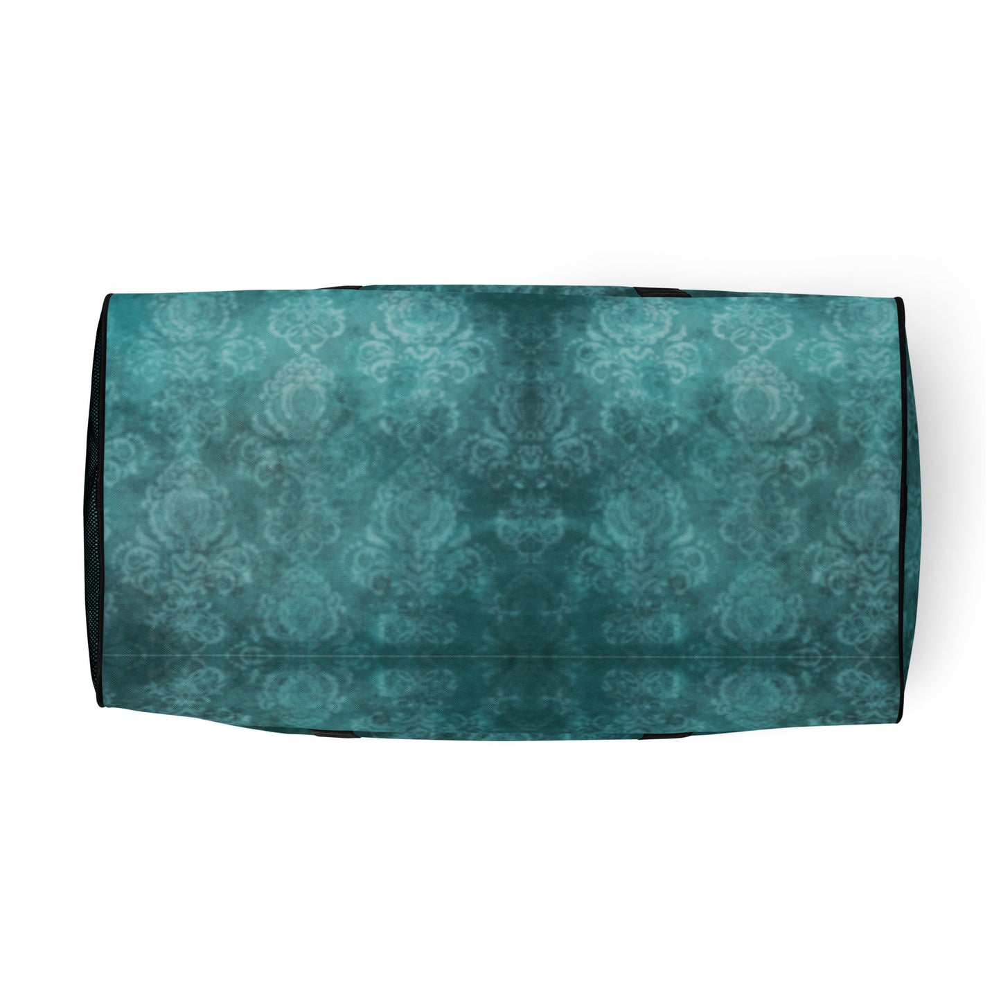 Teal White Weekender Duffle Bag