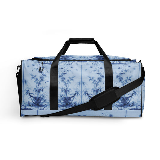 Classic Blue Deco Design Travel Bag