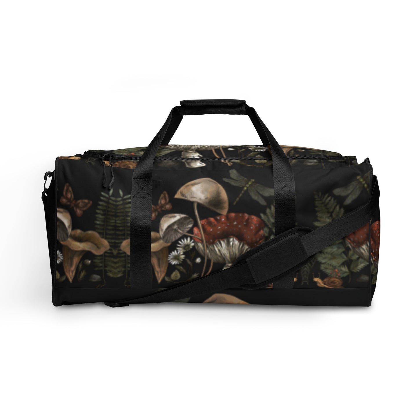 Cottagecore Mushrooms Duffle Bag