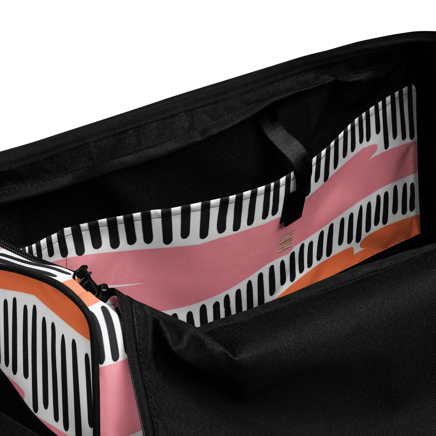 Abstract Stripes Duffle Bag