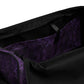 Purple Gothic Pattern Duffle Bag