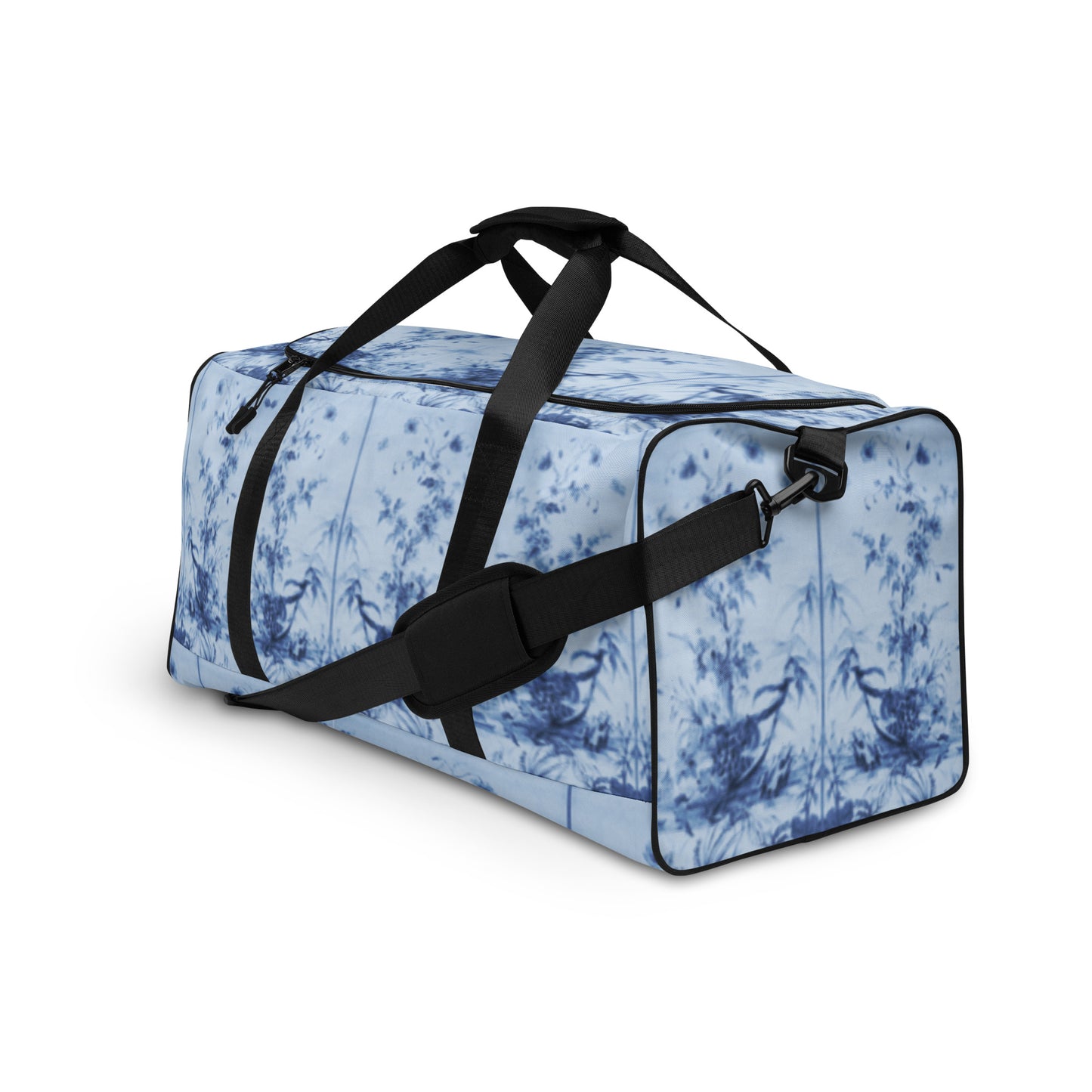 Classic Blue Deco Design Travel Bag