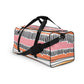 Abstract Stripes Duffle Bag