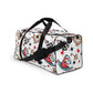 Alice in Wonderland White Duffle Bag