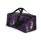 Alice in Wonderland Purple Gothic Duffle Bag