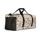 Tiny Bloom Watercolor Butterfly Duffle Bag