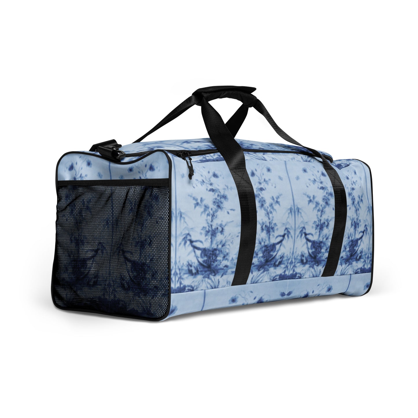 Classic Blue Deco Design Travel Bag