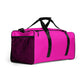 Bright Pink Duffle Bag