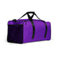 Deep Violet Duffle Bag