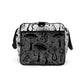 Black White Mushrooms Duffle Bag