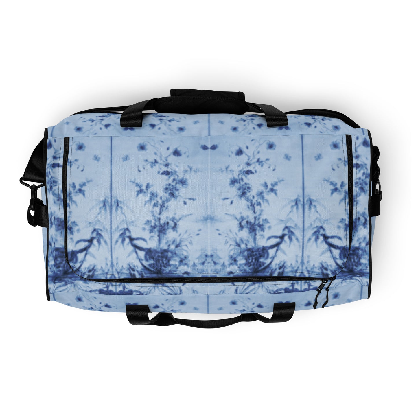 Classic Blue Deco Design Travel Bag