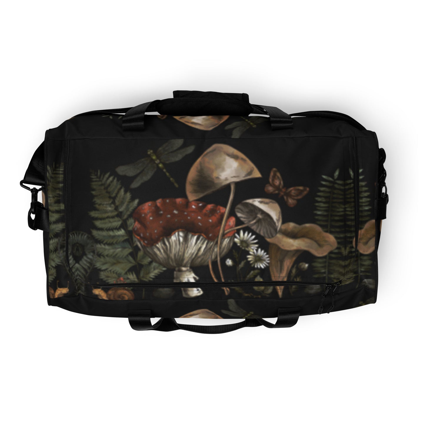 Cottagecore Mushrooms Duffle Bag