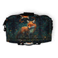 Enchanted Forest Guardian Fox Duffle Bag