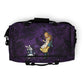 Alice in Wonderland Purple Gothic Duffle Bag