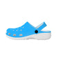 Sky Blue Women's Clogs Shoes