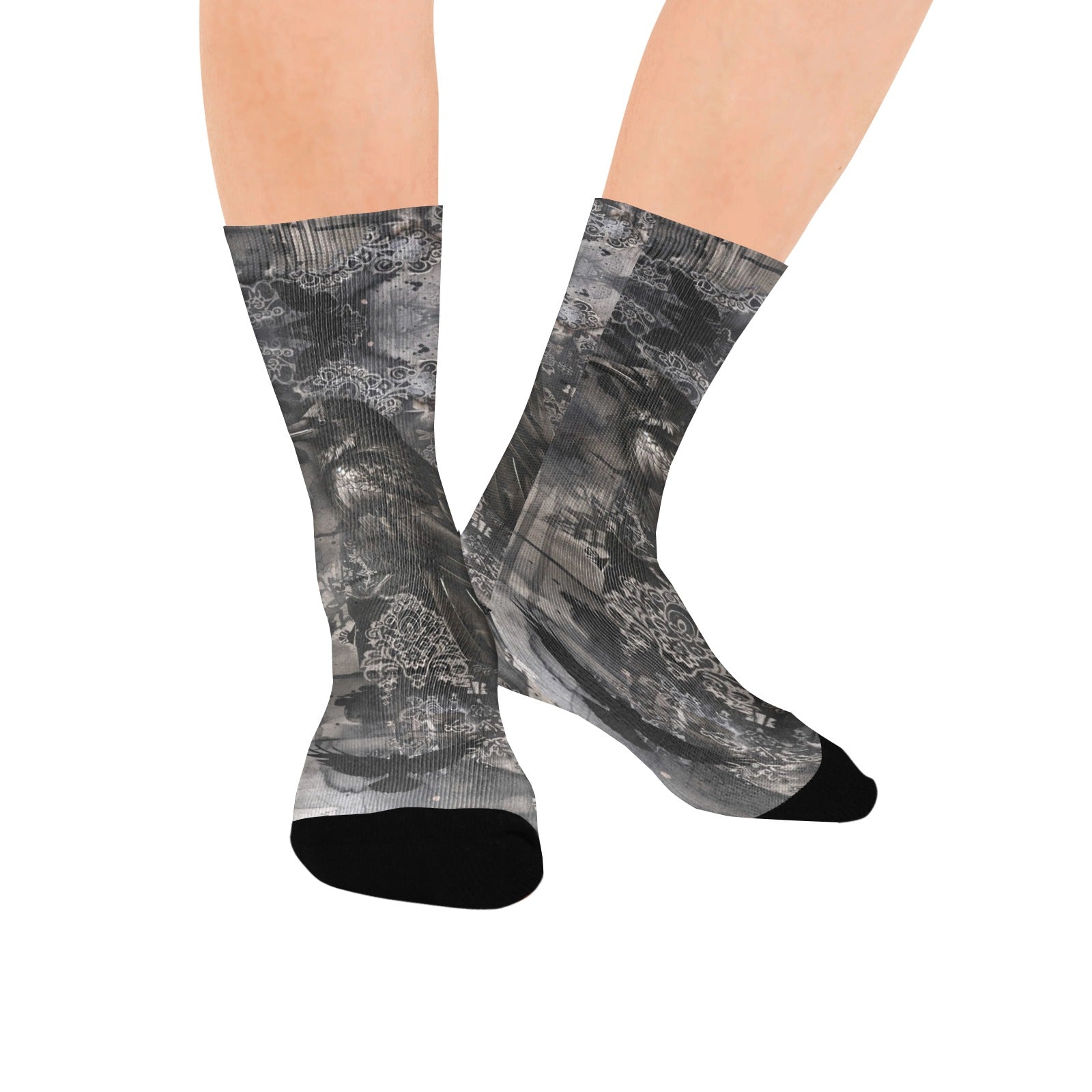 victorian gothic women's crew socks – Sole Design Studio