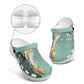 Alice in Wonderland Women's Height Increasing Clogs