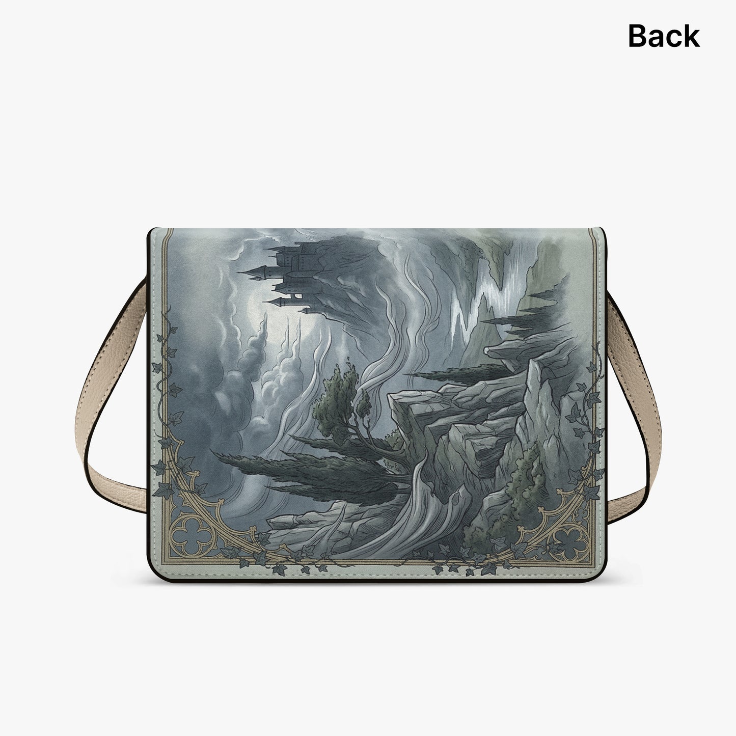 the mysteries of udolpho ann radcliffe gothic literary crossbody bag for women – Sole Design Studio