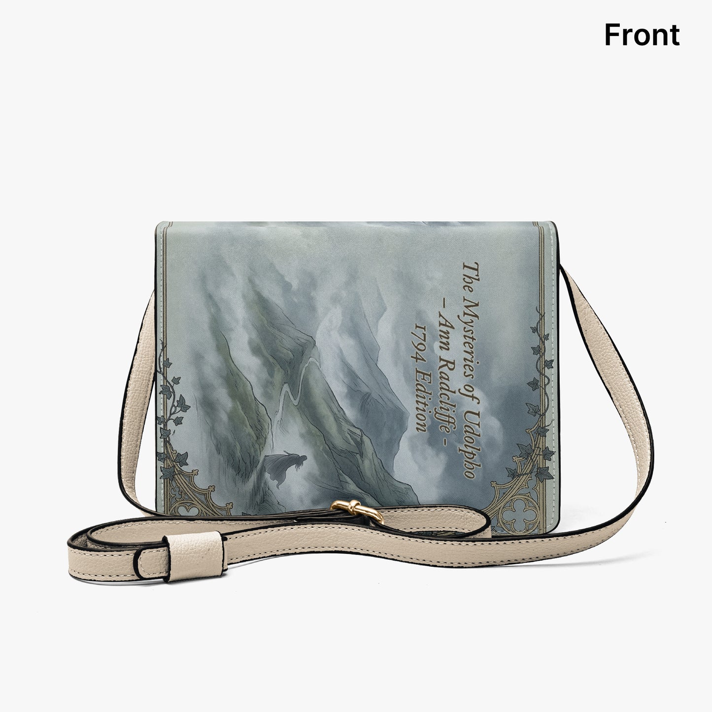 the mysteries of udolpho ann radcliffe gothic book-shaped bag gifts for readers – Sole Design Studio