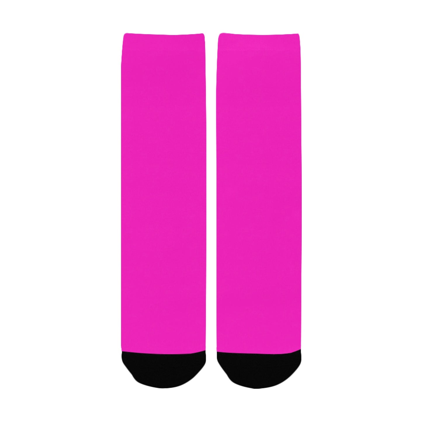Hoot Pink Women Socks - Custom Socks for Women Made in USA