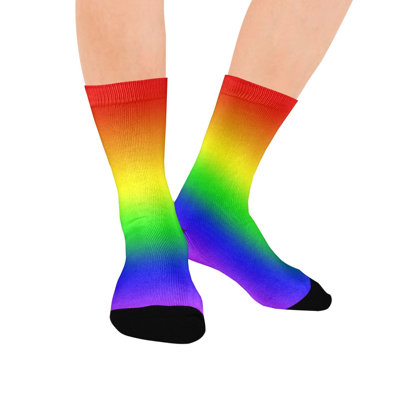 Rainbow Socks - Custom Socks for Women Made in USA