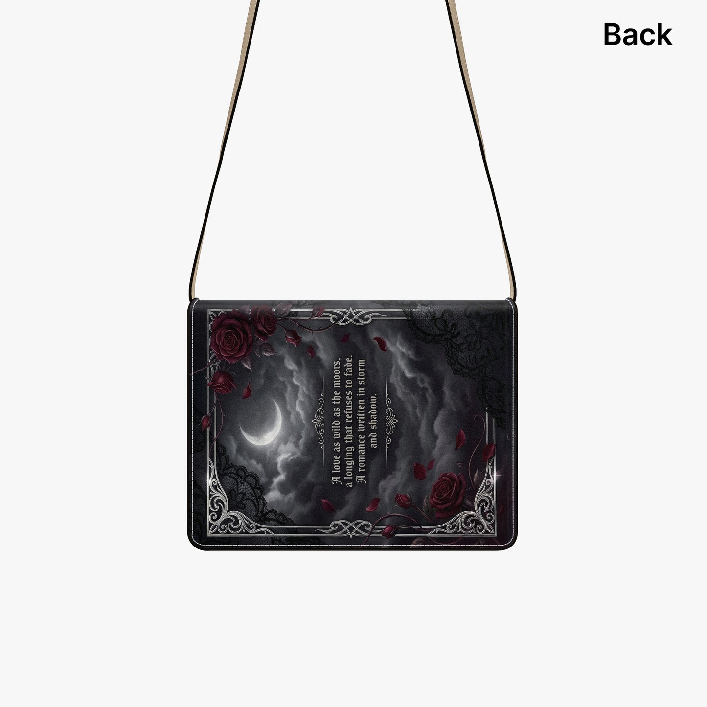 wuthering heights emily bronte gothic romance book lovers gift crossbody bag – Sole Design Studio