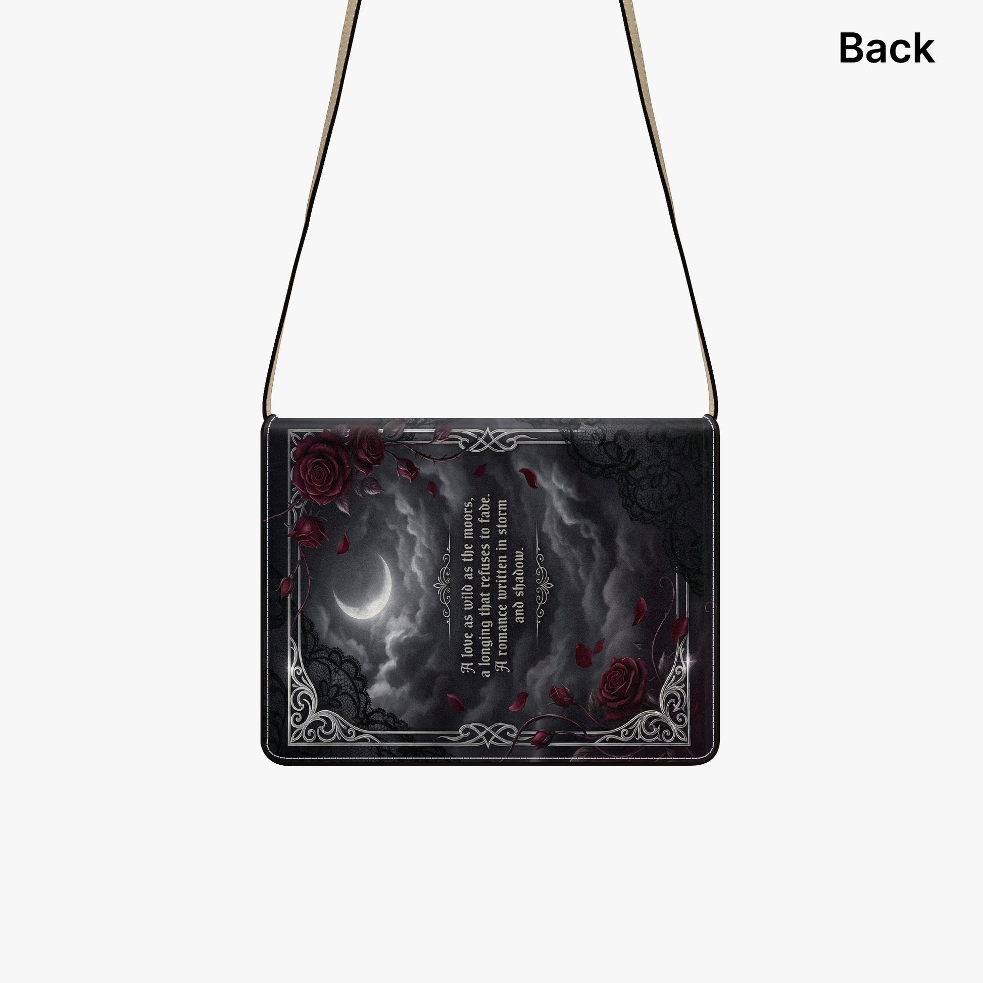 wuthering heights emily bronte gothic romance book lovers gift crossbody bag – Sole Design Studio