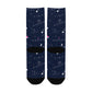 planet and star sky women's crew socks – Sole Design Studio