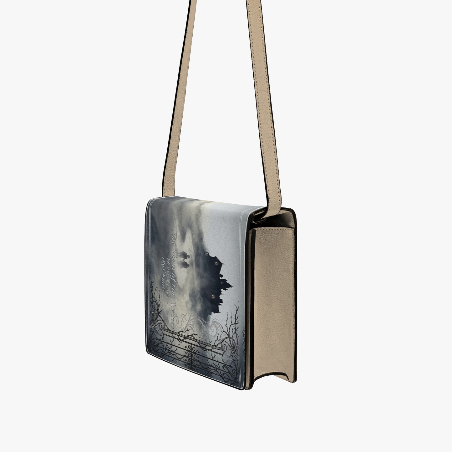the turn of the screw henry james gothic book-shaped crossbody bag vegan leather – Sole Design Studio