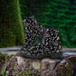 Black Music Notes Design Women's Vegan Leather Boots