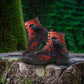 Blood Moon Crow Women's Vegan Leather Combat Boots